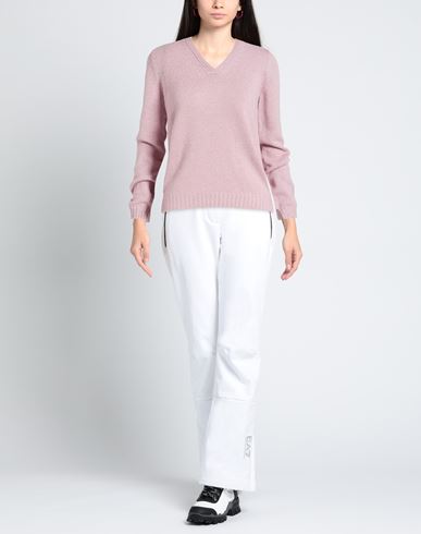 Woman Sweater Pink Size 2 Virgin Wool, Metallic Polyester, Nylon