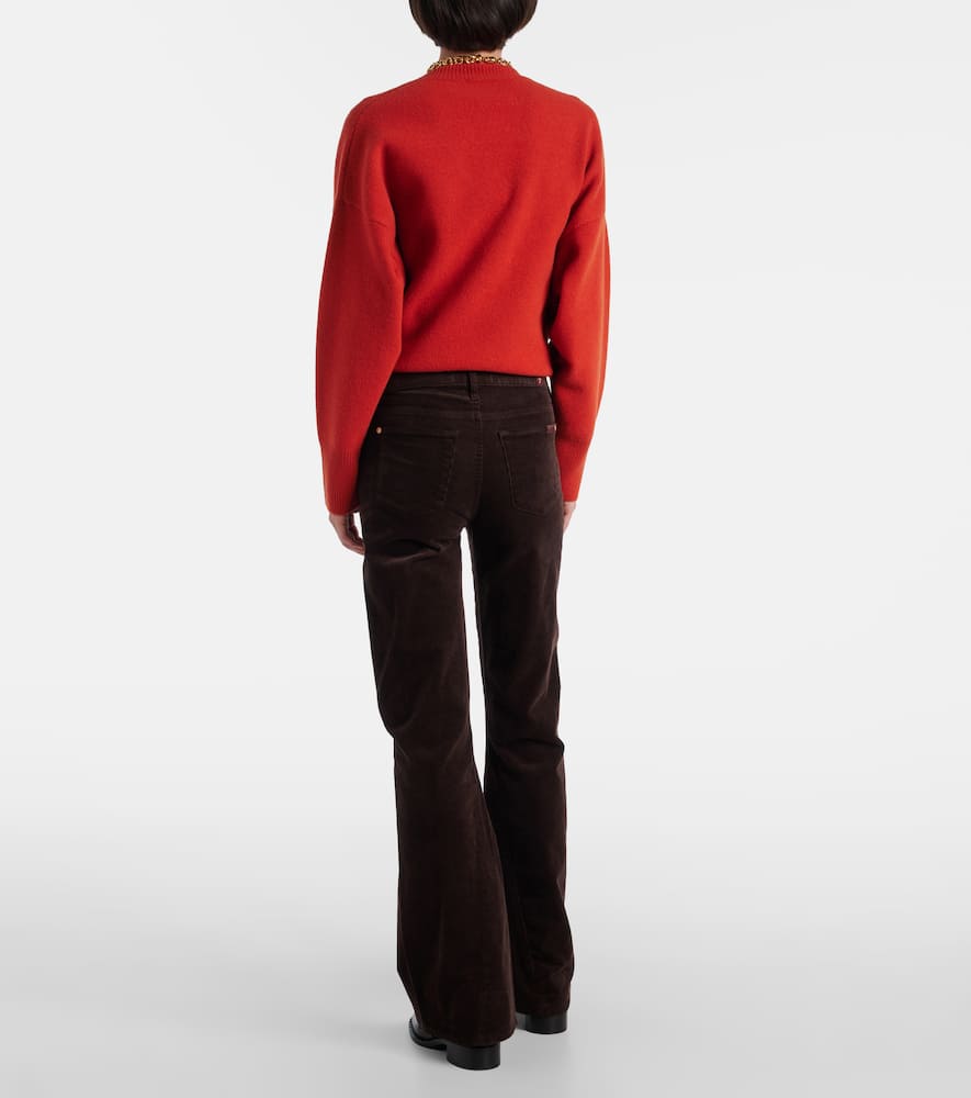 Twisted Dojo Tailorless corduroy flared pants