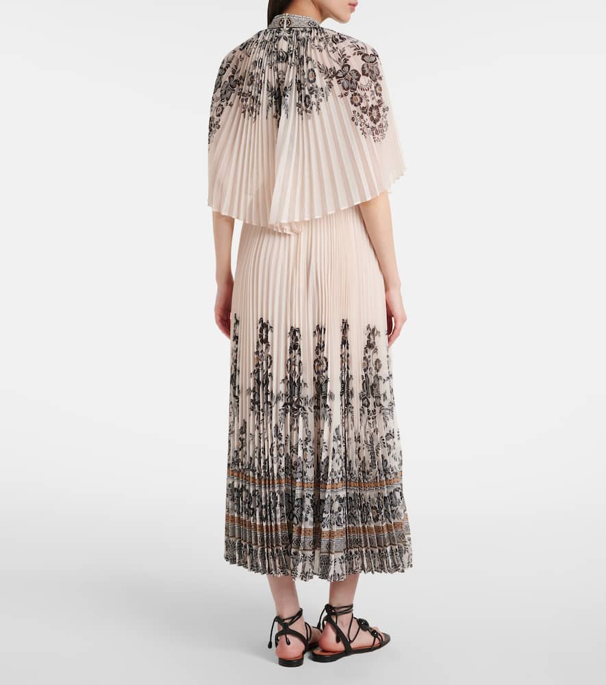 Dawning Sunray printed midi dress