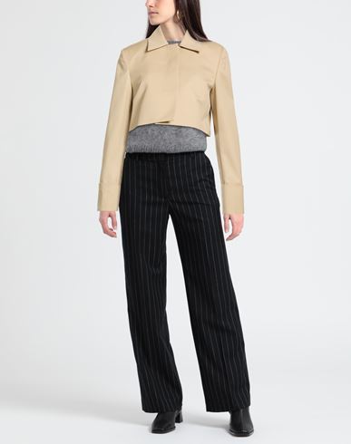 Woman Jacket Beige Size L Wool