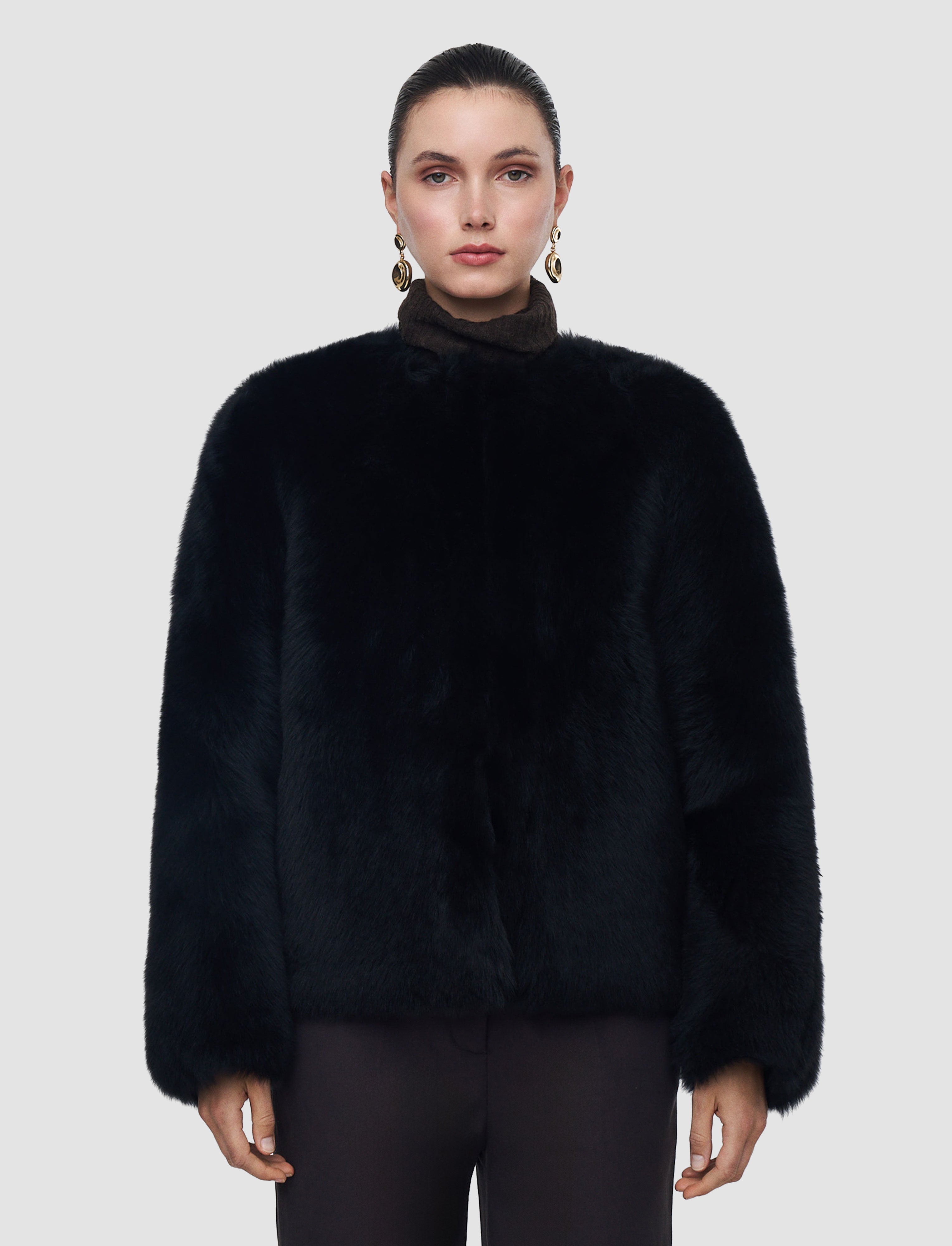 Gomez Long Haired Shearling Jacket - 42