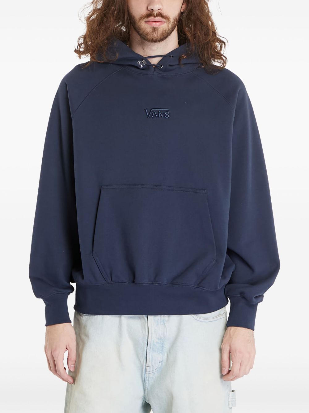 Cotton hoodie - Blue