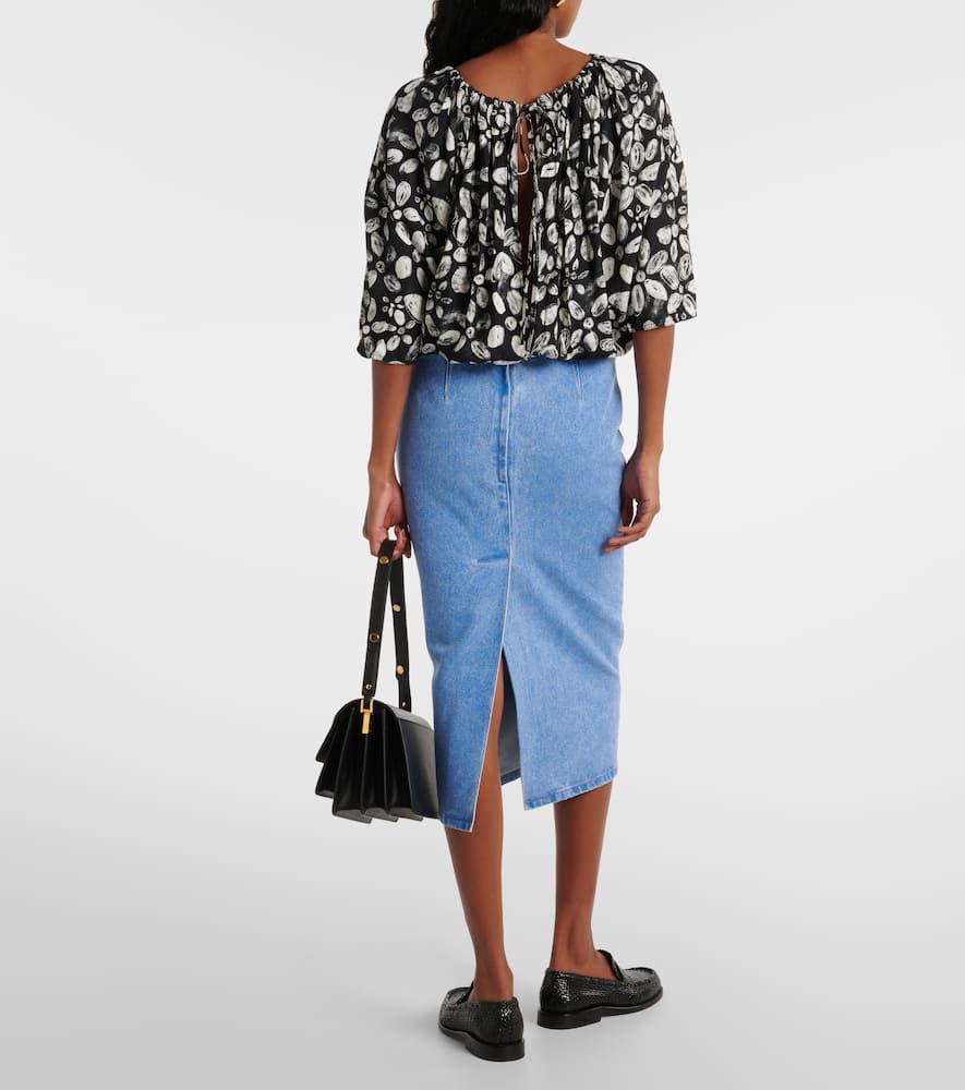 Printed blouse