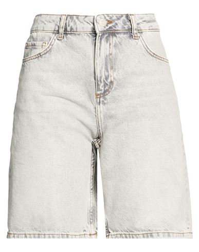 Woman Denim shorts Grey Size 6 Cotton