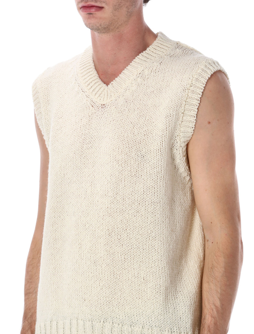 Howlin - sleeveless v-neck knit vest