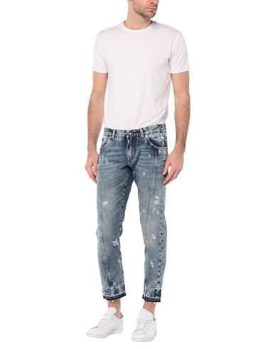 Man Denim pants Blue