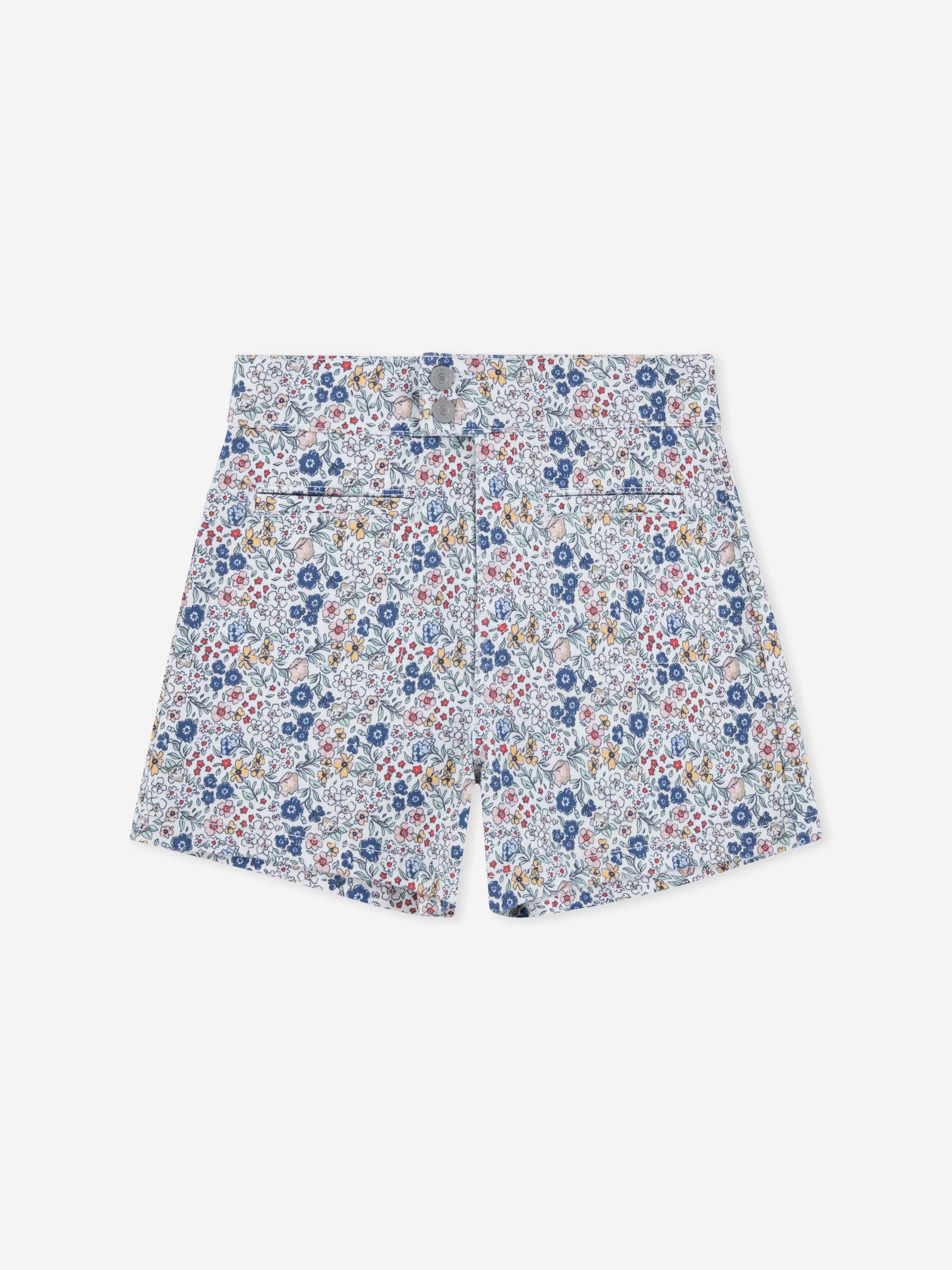 Levi's Kids Wear Girls High Loose Shorts in White 10 Yrs