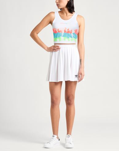Woman Top White Size L Cotton, Elastane