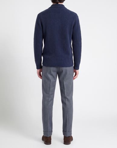 Man Sweater Blue Size 40 Wool, Polyamide, Cashmere, Elastane