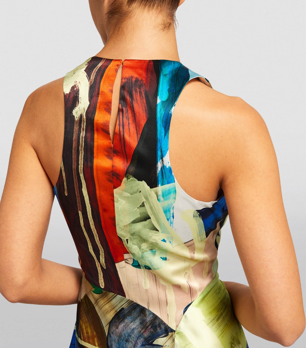 Silk Adama Midi Dress