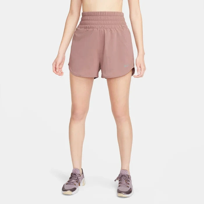 One Shorts Women's Brown Dri-FIT Brief Lined High-Waisted Active SRT82