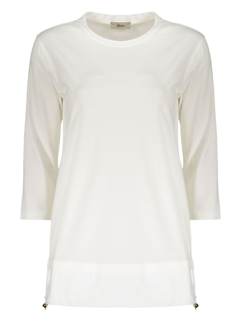 Herno panelled T-shirt - White