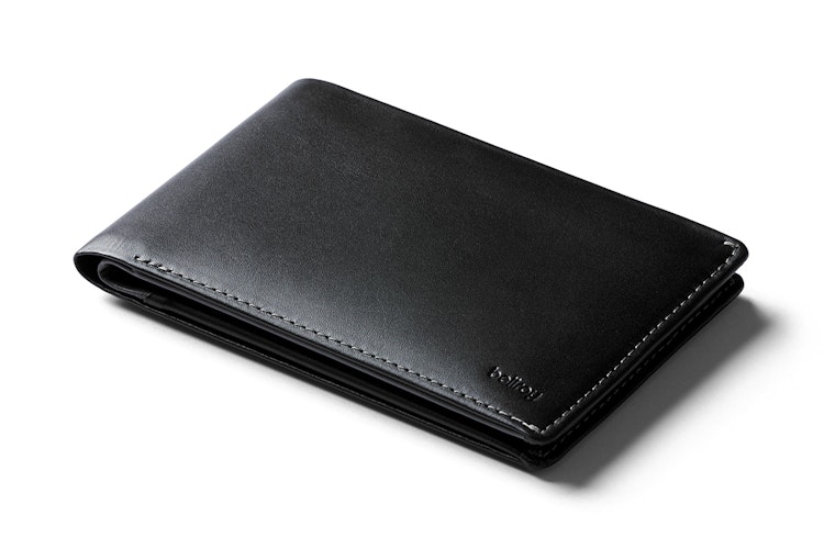 Travel Wallet Leather Passport Holder, RFID Blocking Black