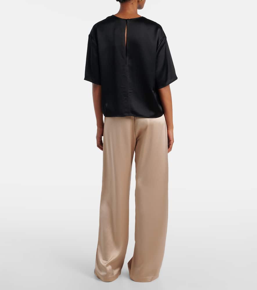 Barb satin T-shirt