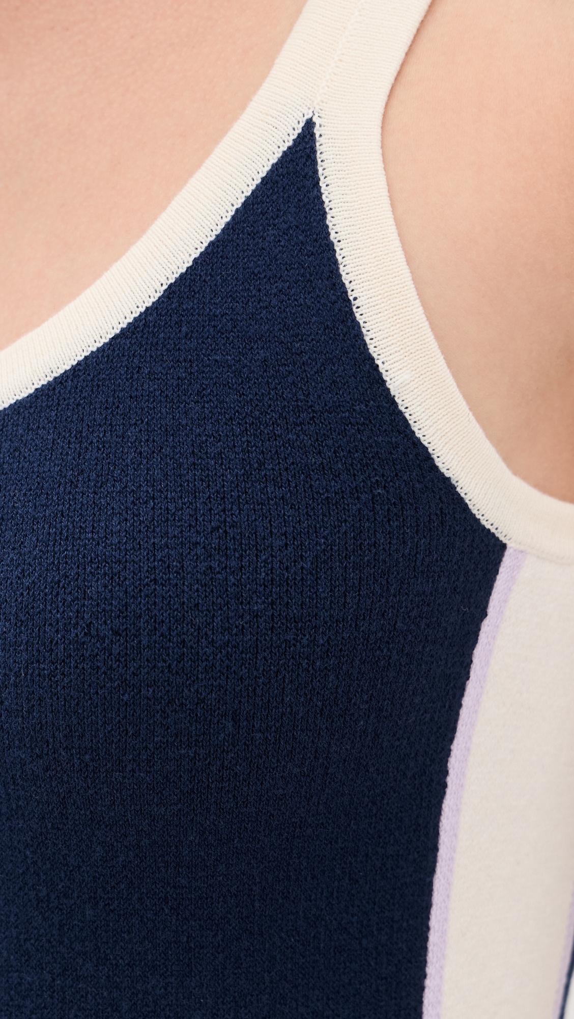 Lori Knit Mini Dress Navy