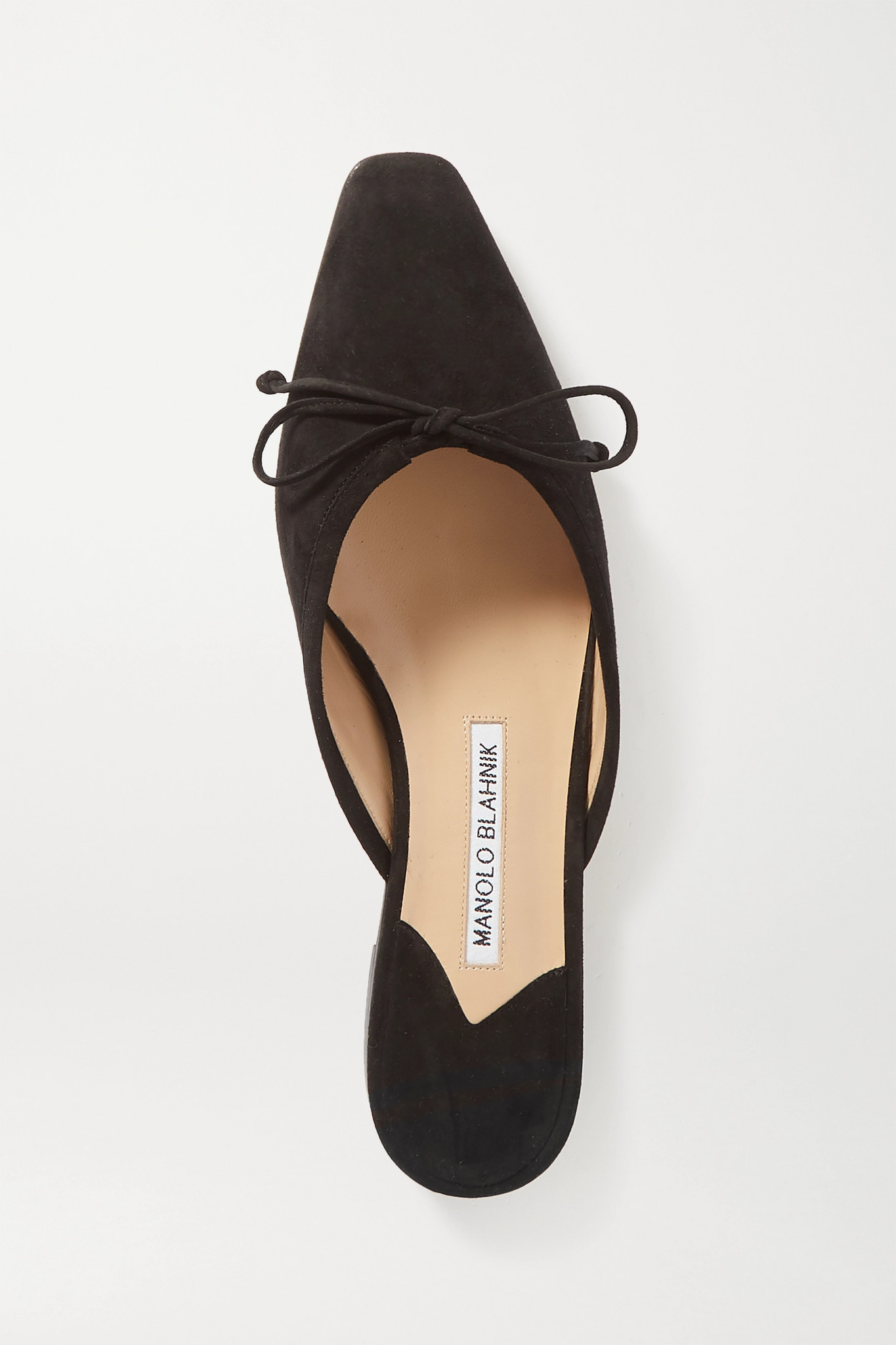 Ballerimu Bow-detailed Suede Mules