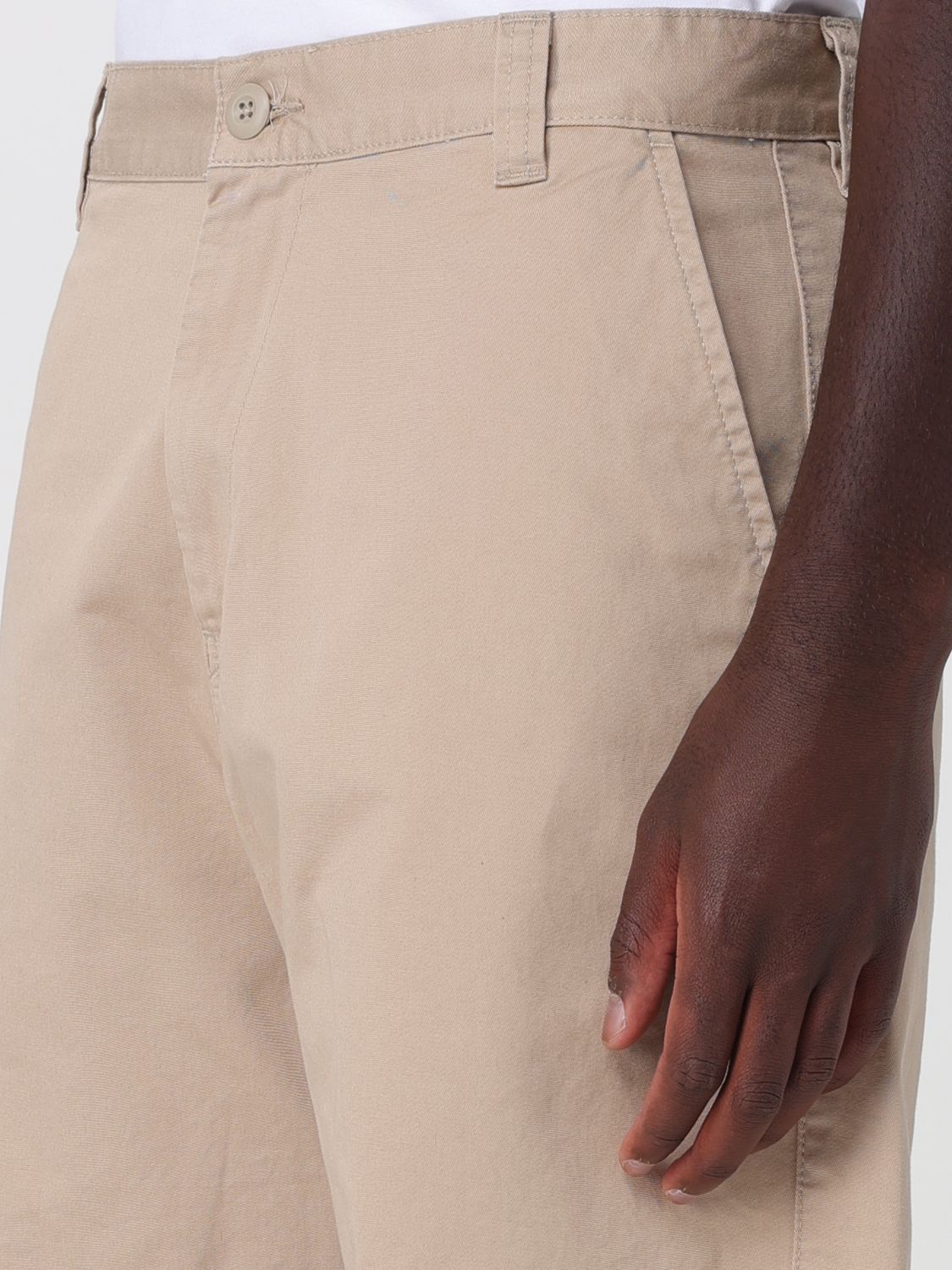 Shorts Men color Beige
