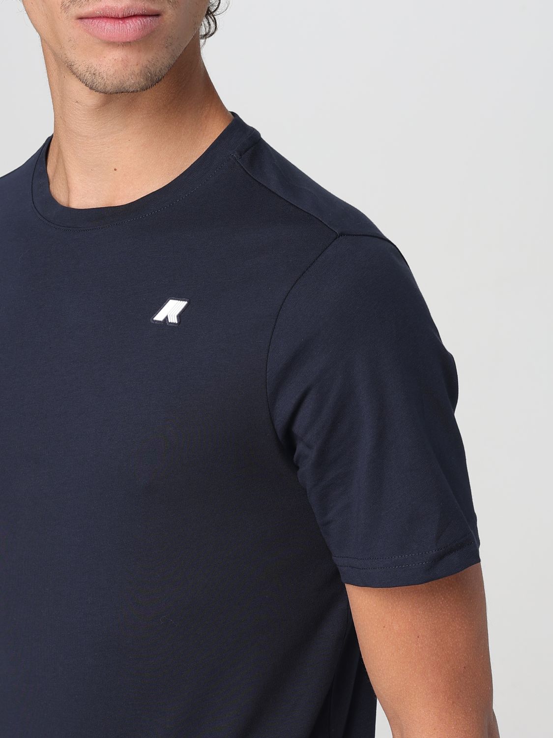 T-Shirt K-WAY Men color Blue
