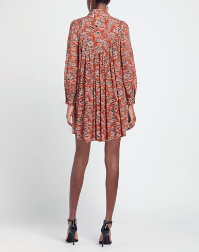 Woman Mini dress Rust