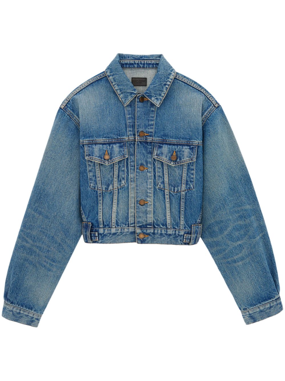 80's vintage denim jacket - Blue
