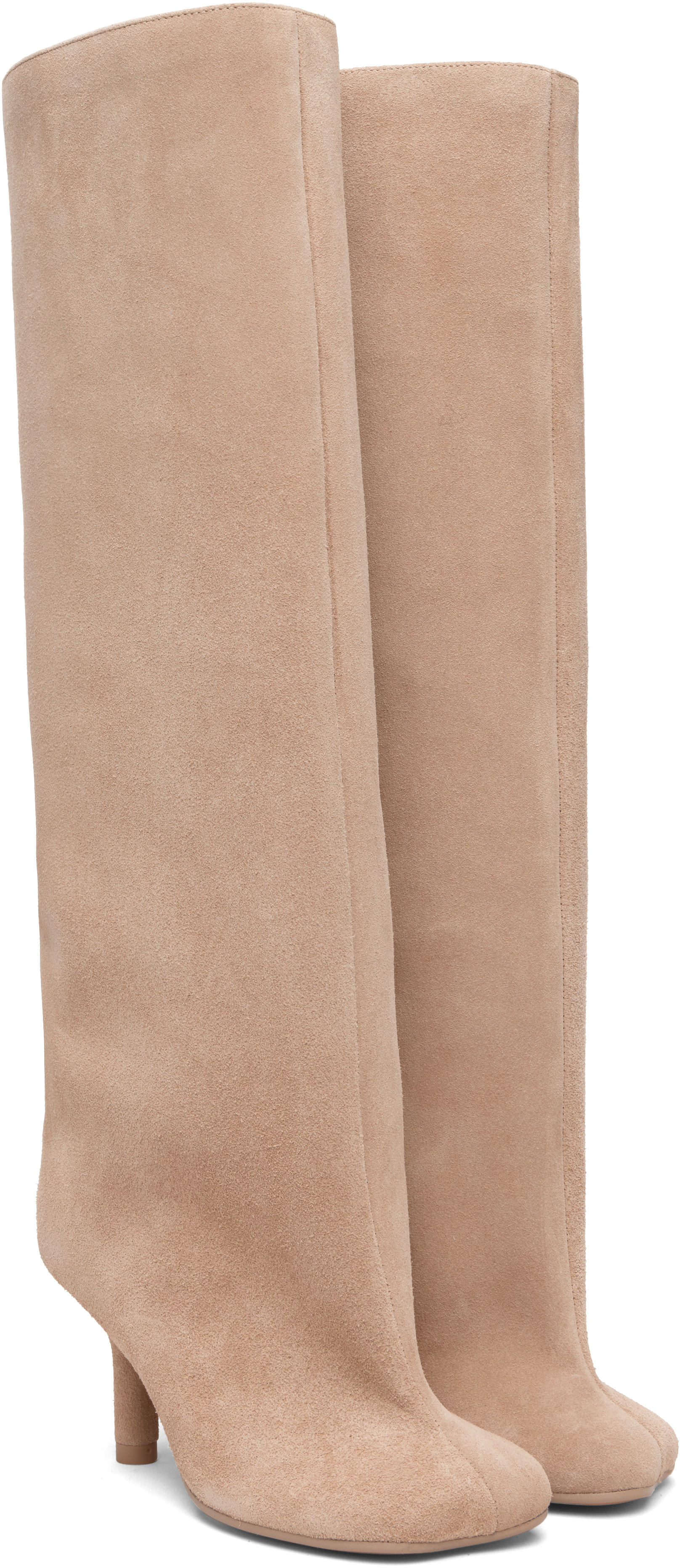 Beige Anatomic Tall Boots