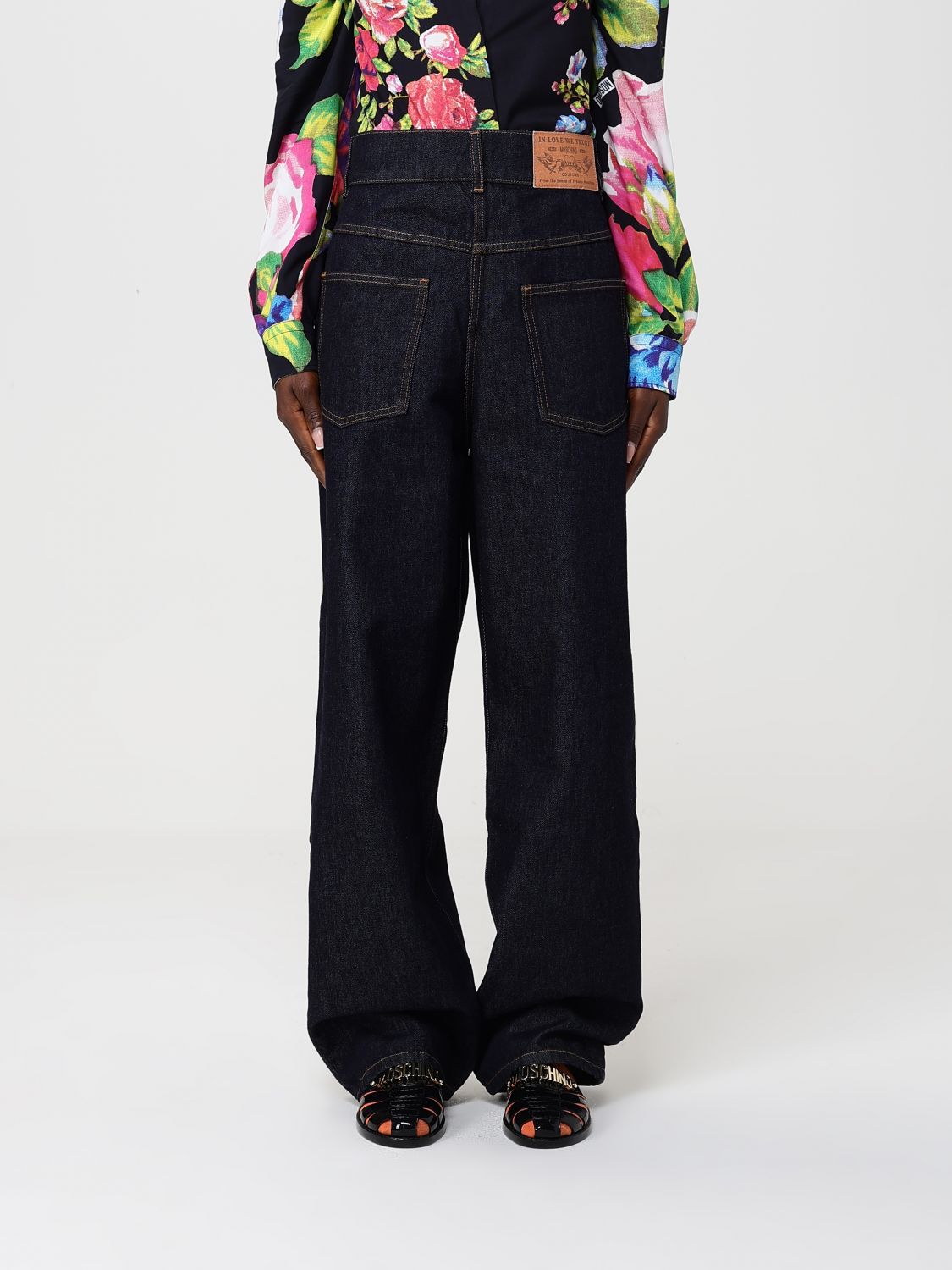 Jeans Woman color Denim