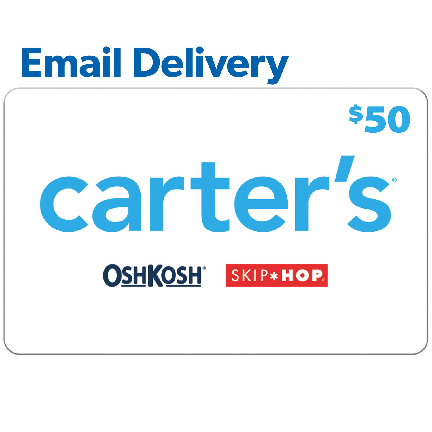 $50 Email Delivery Gift Card