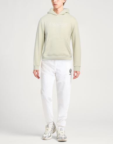 Man Sweatshirt Light green Size XS Organic cotton, Recycled polyester