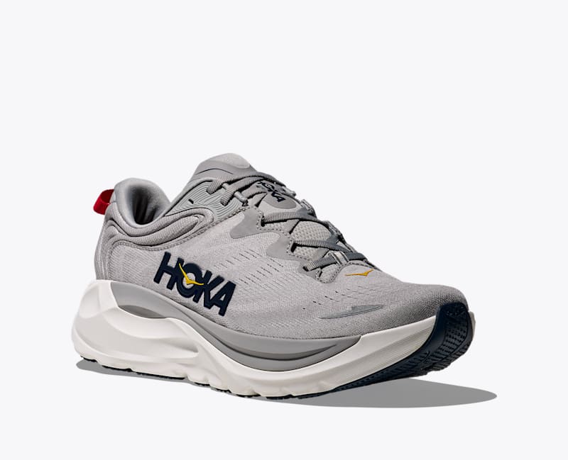 HOKA Men's Gaviota 6 Shoes in Stellar Grey/Stardust
