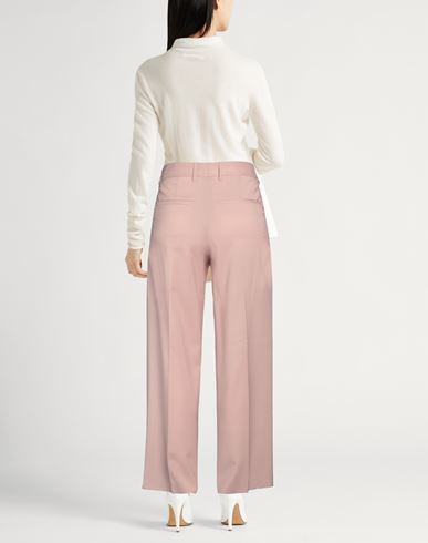 Hevò Woman Pants Blush Size M Virgin Wool