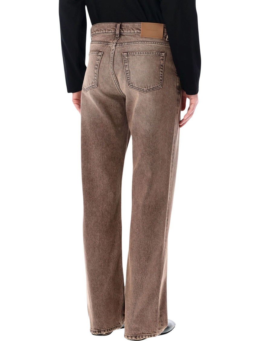 Carlson Cut Straight-leg Jeans