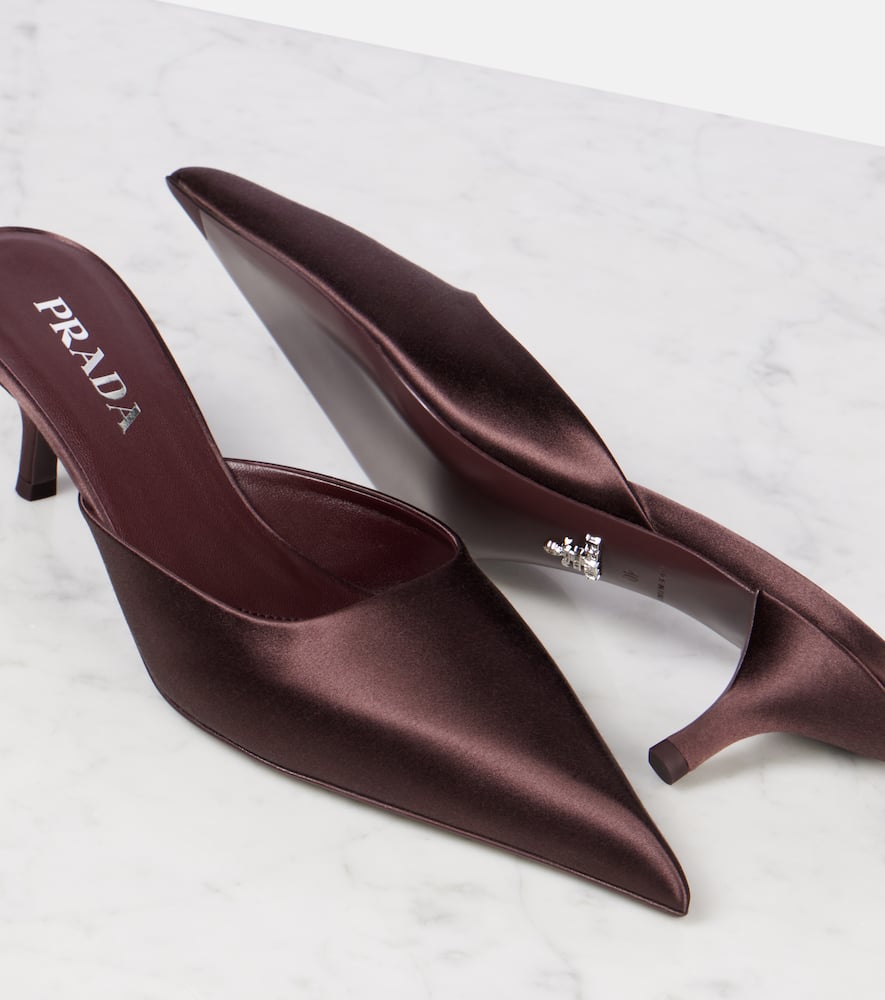 Prada Satin mules