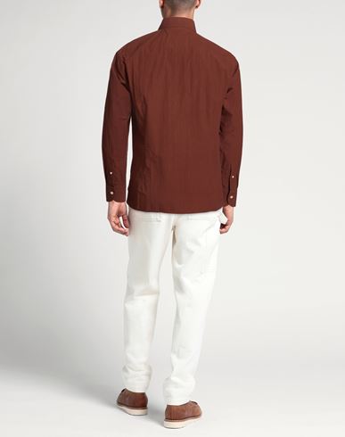 Man Shirt Brown Size 15 ½ Cotton