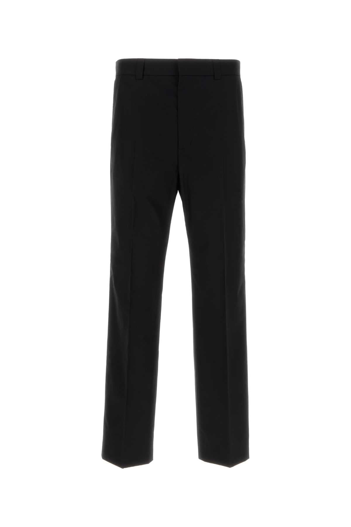 Poplin Trousers — Black