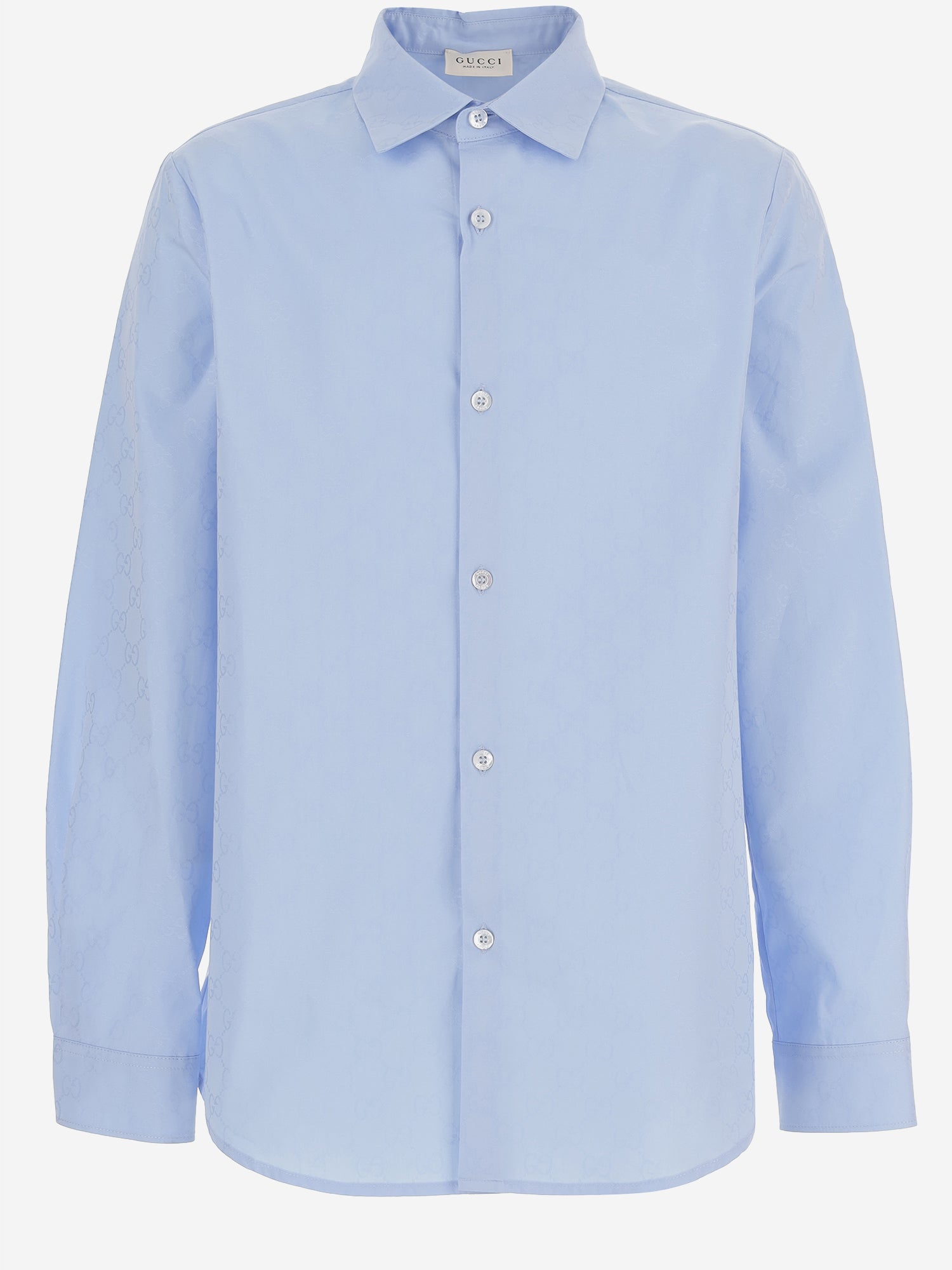 Cotton Shirt — Blue