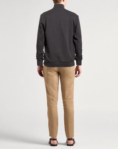 Man Sweatshirt Taupe Size XXL Cotton