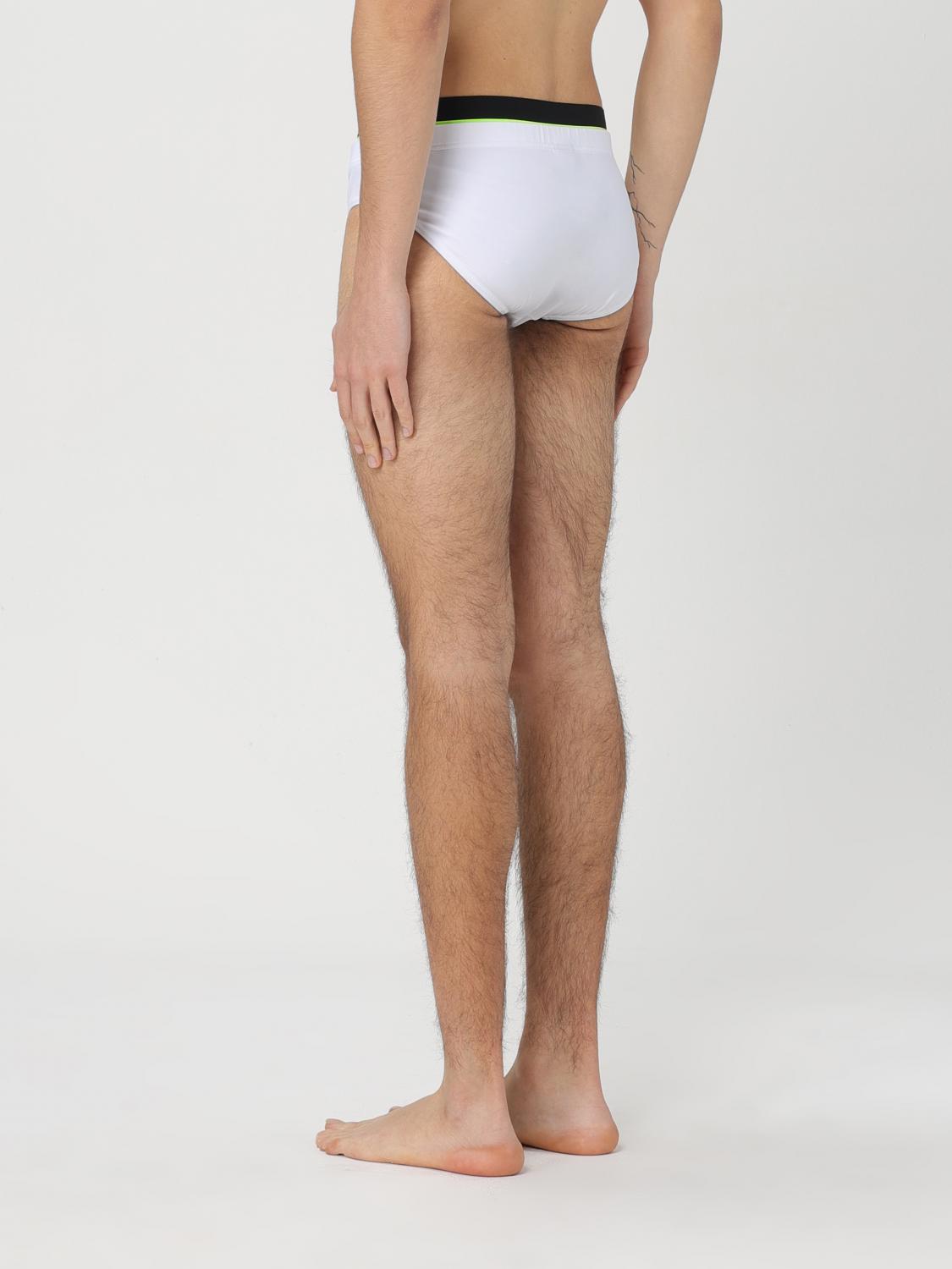 Swimsuit Men color White
