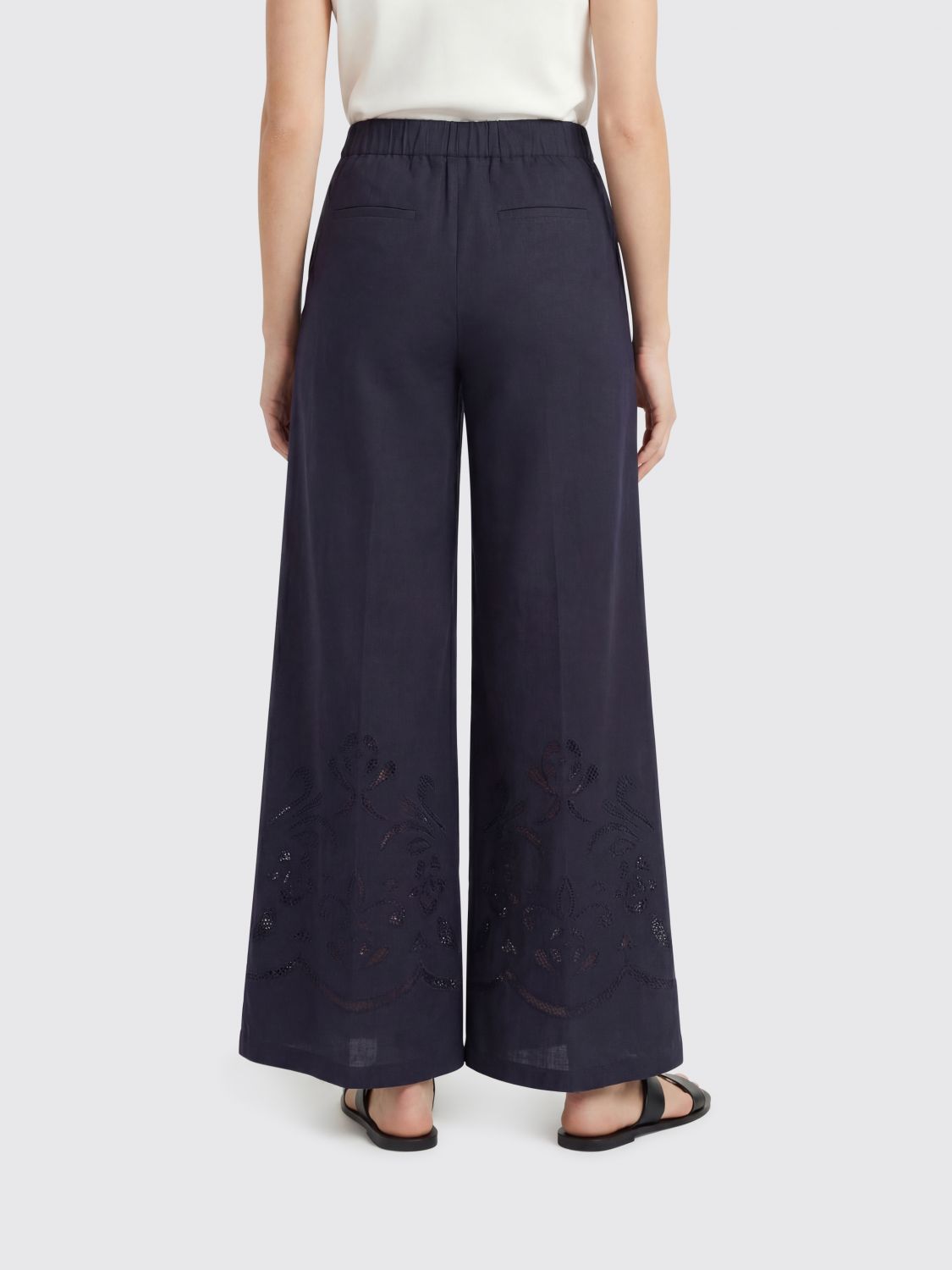 Pants Woman color Blue