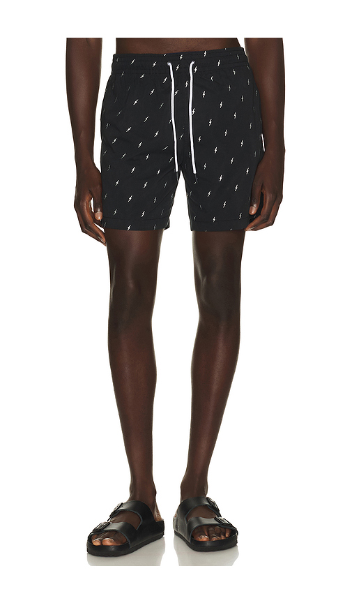 Trunks Surf & Swim Co. Sano 6.5 Swim Short in Black. L. Also in M, S, XL/1X