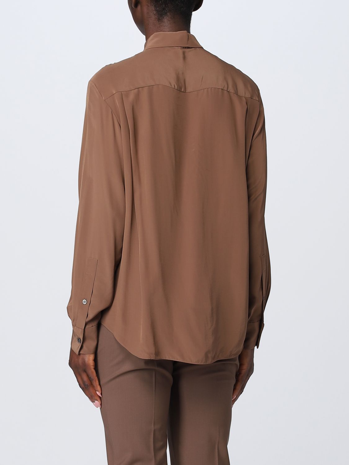 Shirt Woman color Brown
