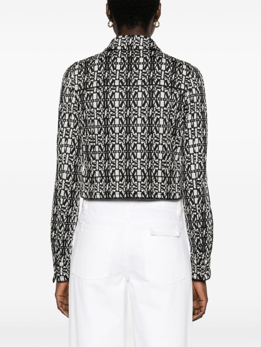 - Printed Short Jacket