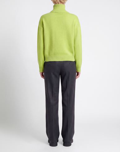 Woman Turtleneck Lime green Size 10 Viscose, Polyamide, Wool, Cashmere