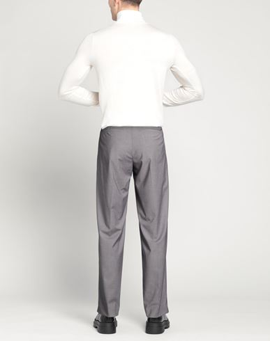 Man Pants Grey Size 32 Polyester, Viscose, Elastane