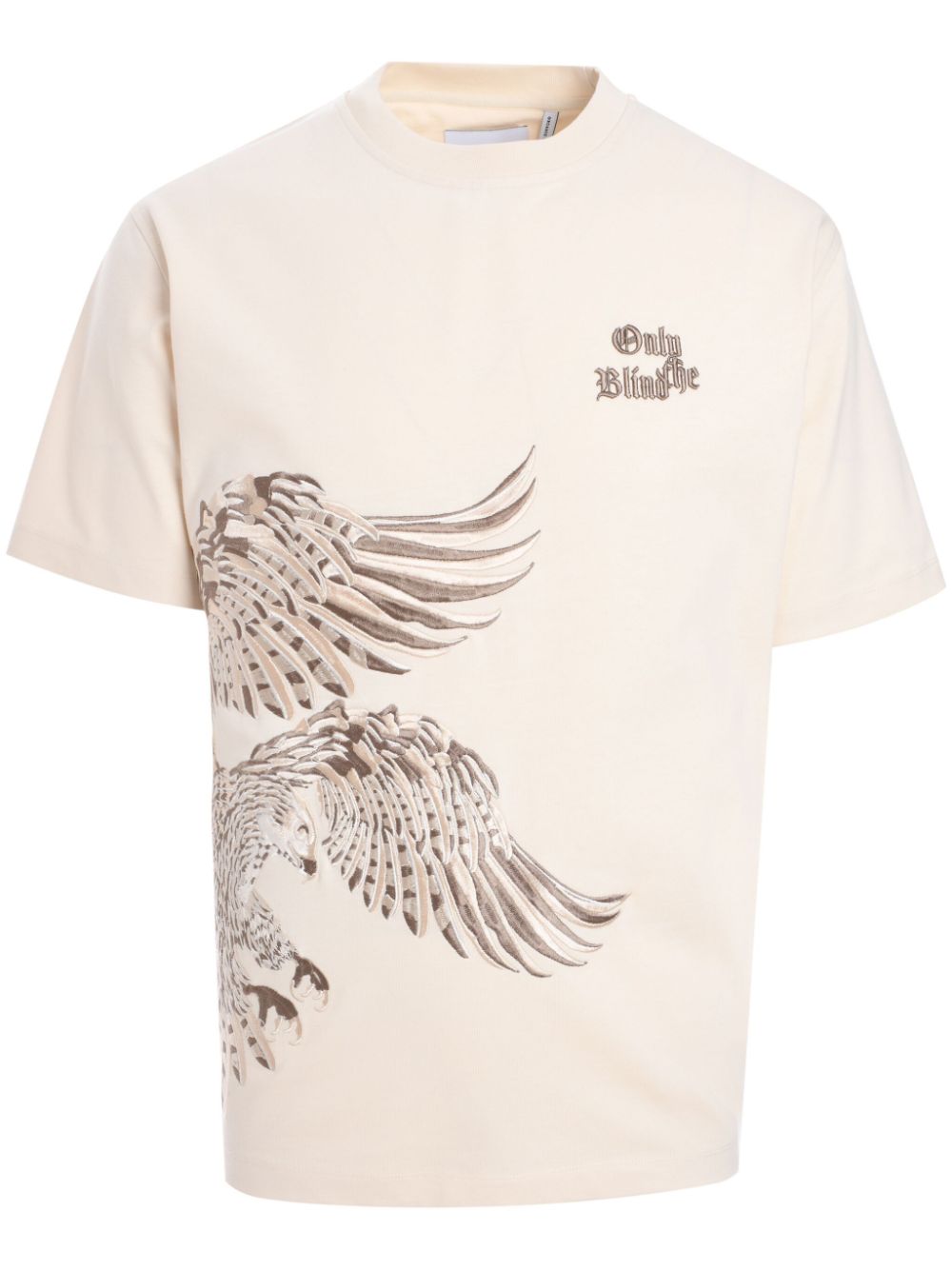 Undyed Falcon T-shirt - Neutrals