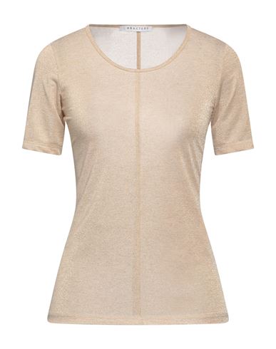 Caractère Woman Sweater Beige Size XS Viscose, Metallic fiber, Polyamide, Elastane