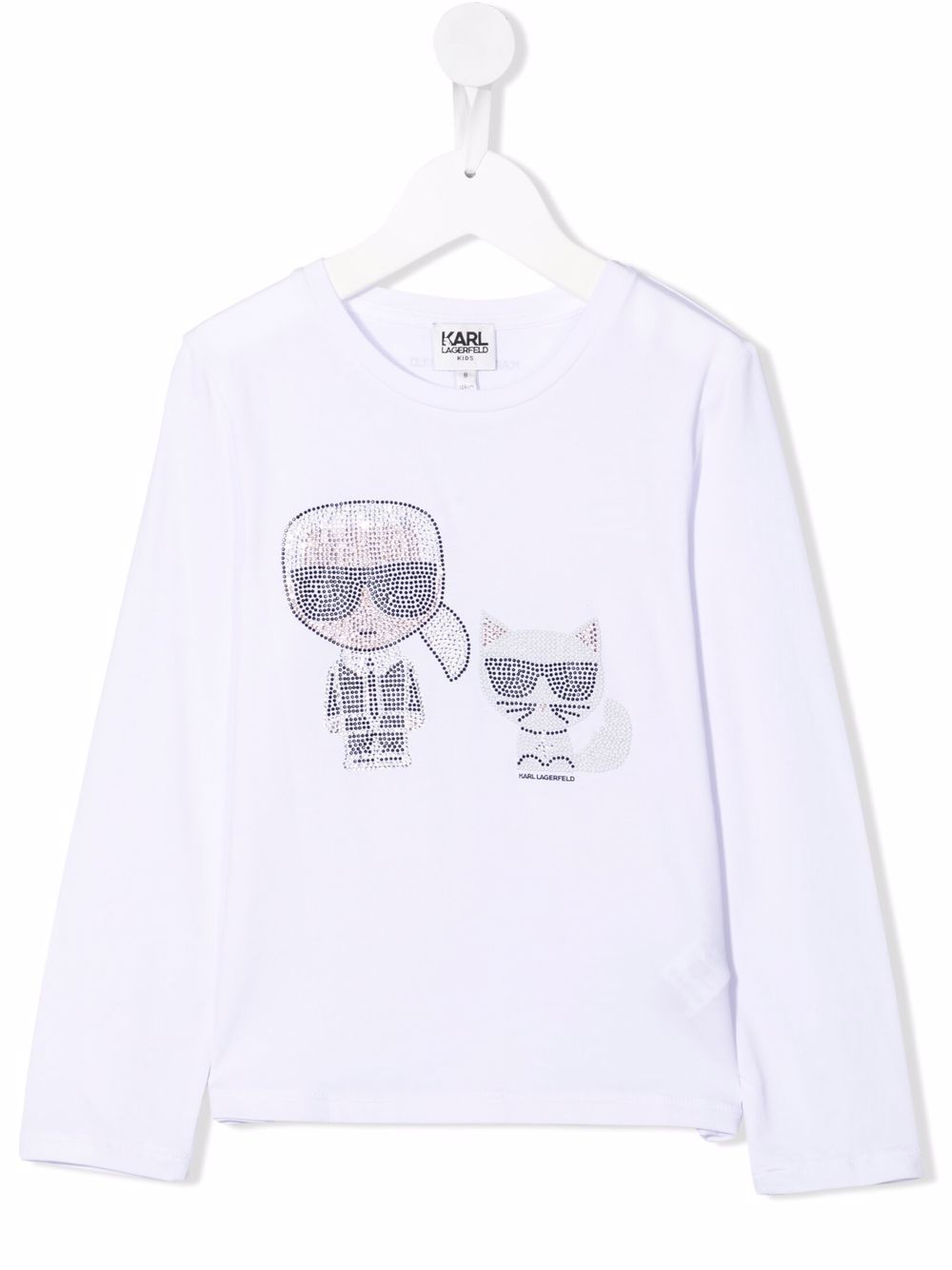 K/Ikonic studded T-shirt - White
