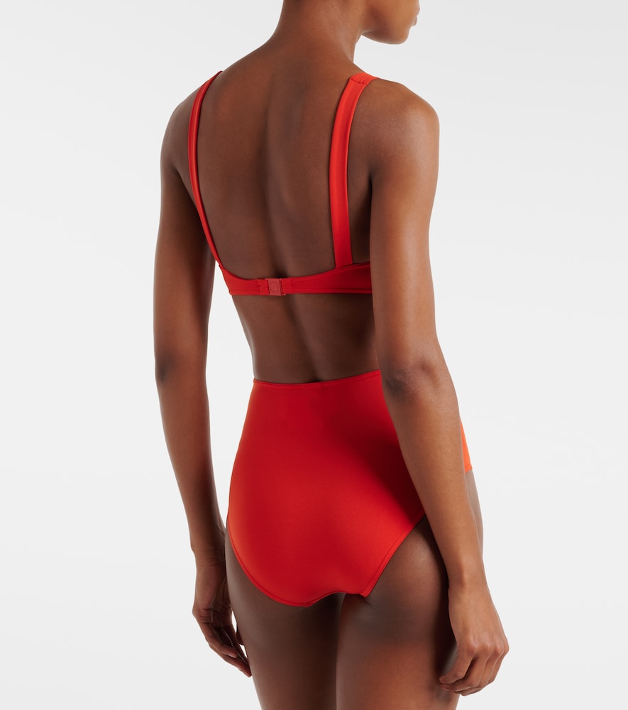 Flaneuse high-rise bikini bottoms