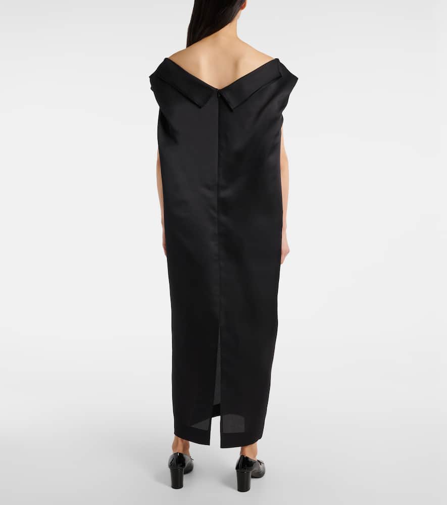Selwyn silk gazar maxi dress