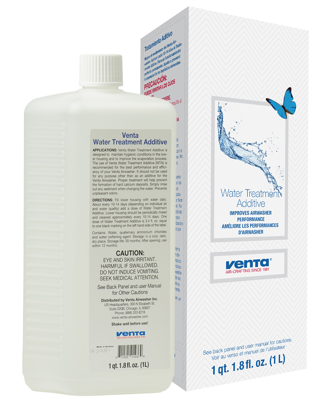 Water Treatment Additive For Humidifiers