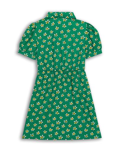 Kid Girl Kids' dress Green Size 10 Tencel, Cotton